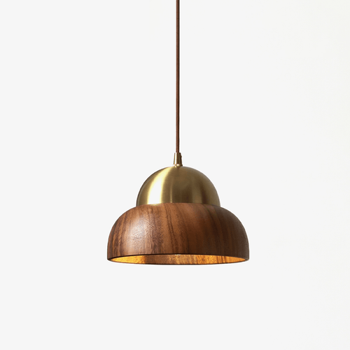 bravon-wood-dome-pendant-lamp-anzaz-Walnut Color & Gold-1