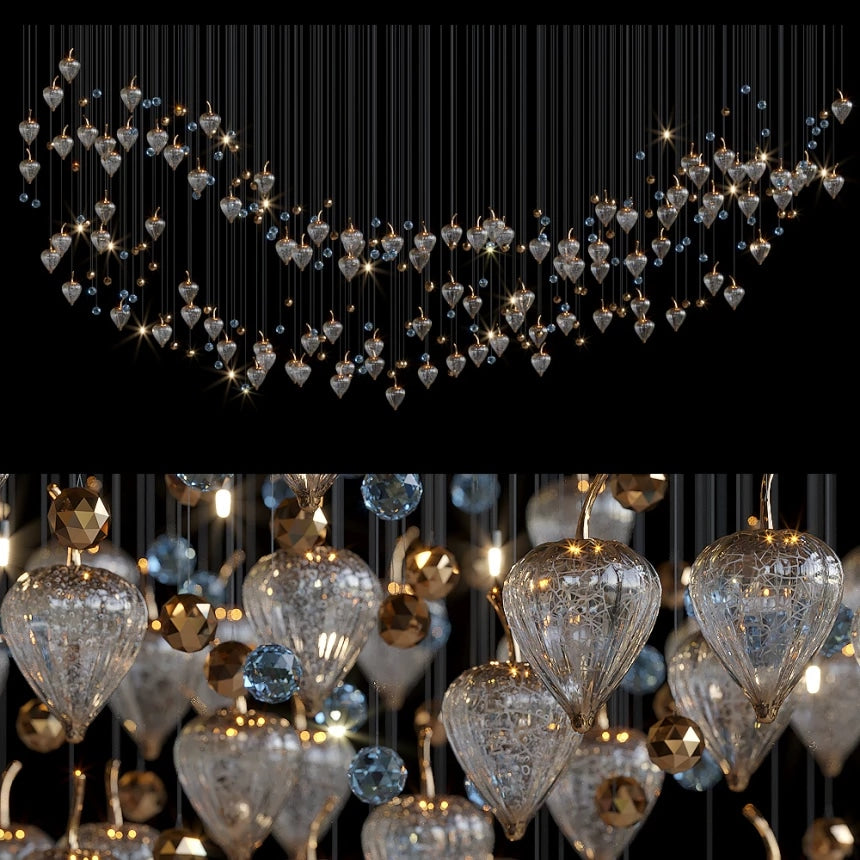Custom Hanging Lighting Installation (DEPRIMO: LC0107)