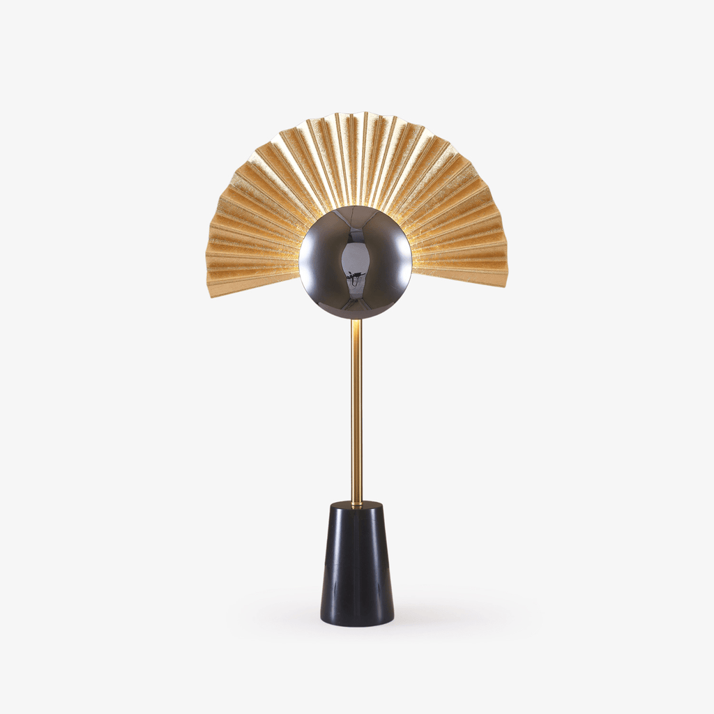 gilded-fan-table-lamp-anzaz-Black & Gold-1