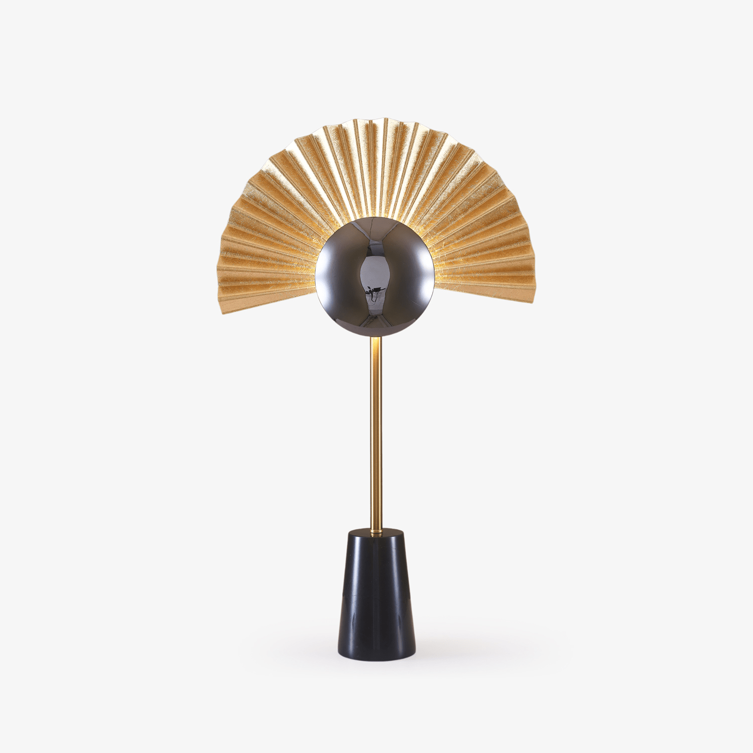 gilded-fan-table-lamp-anzaz-Black & Gold-1