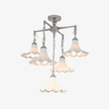 mugena-bloom-chandelier-anzaz-Chrome & White-1