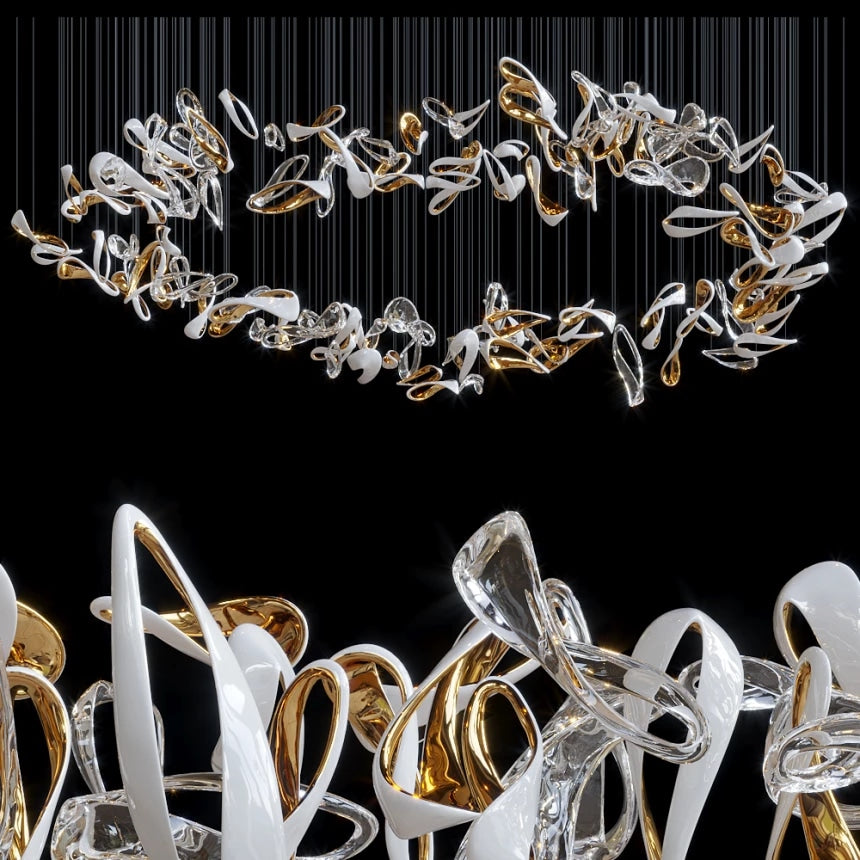 Custom Hanging Lighting Installation (DEPRIMO: LC0124)