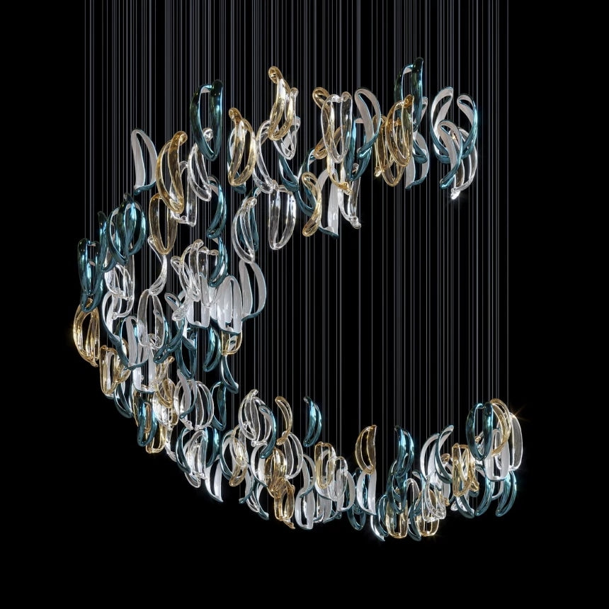 Custom Hanging Lighting Installation (DEPRIMO: LC0260)