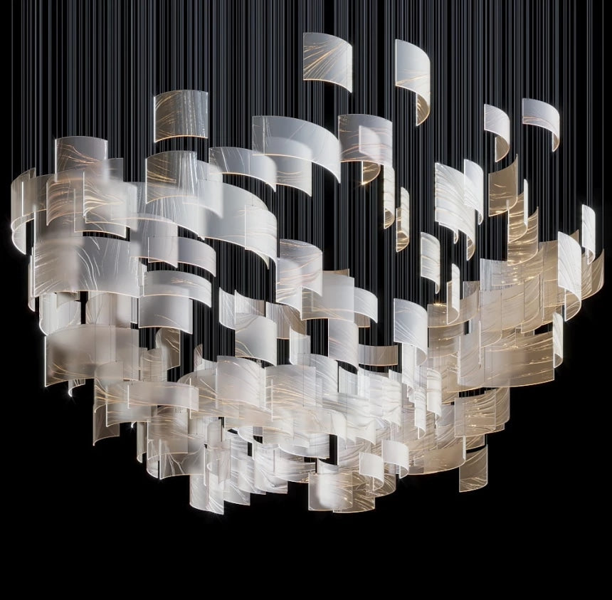 Custom Hanging Lighting Installation (DEPRIMO: LC0086)