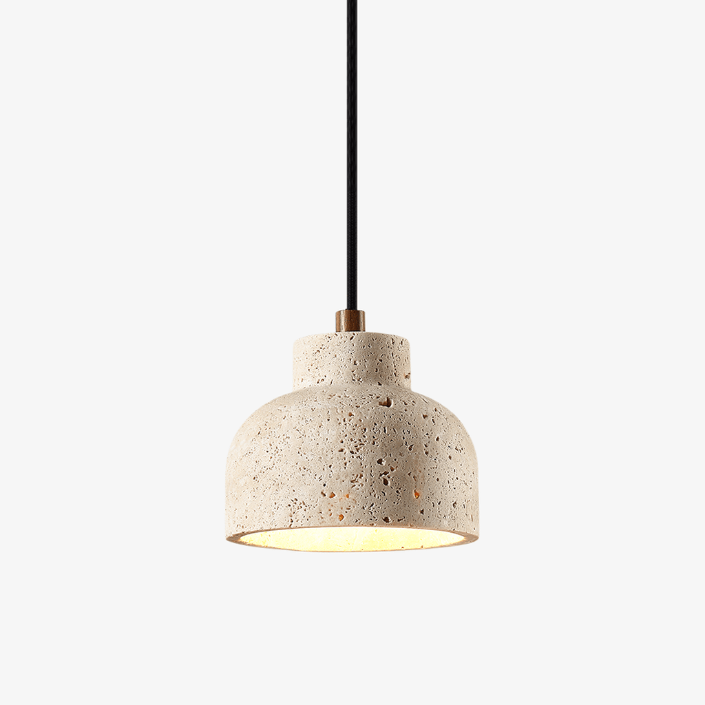 terracotta-bell-pendant-lamp-anzaz-Yellow Travertine-1