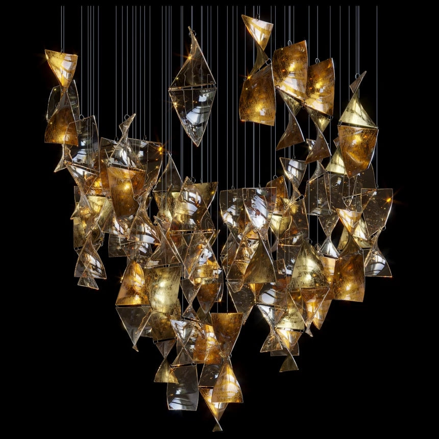 Custom Hanging Lighting Installation (DEPRIMO: LC0152)