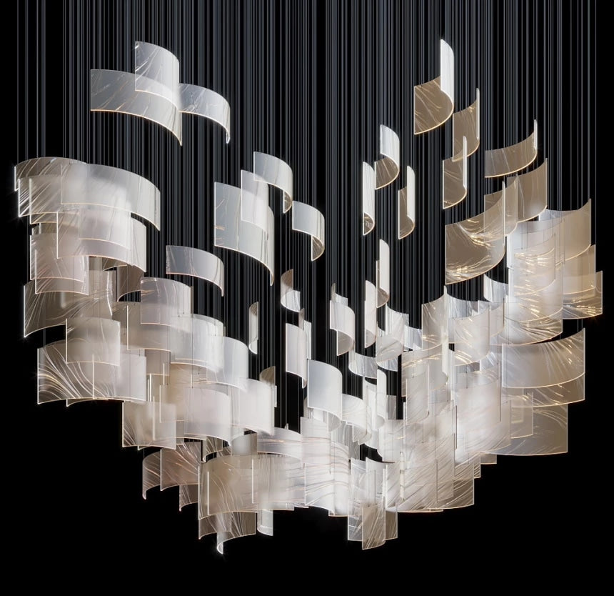 Custom Hanging Lighting Installation (DEPRIMO: LC0086)