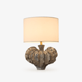 leaf-shaped-ceramic-table-lamp-anzaz-Terracotta color & White-1