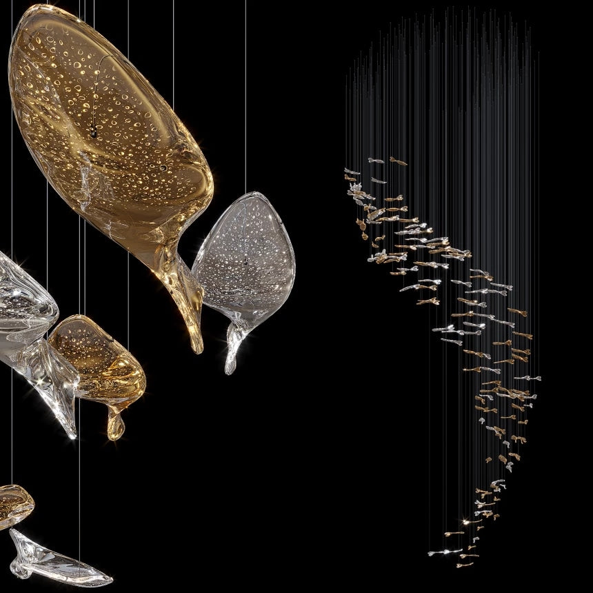 Custom Hanging Lighting Installation (DEPRIMO: LC0131)