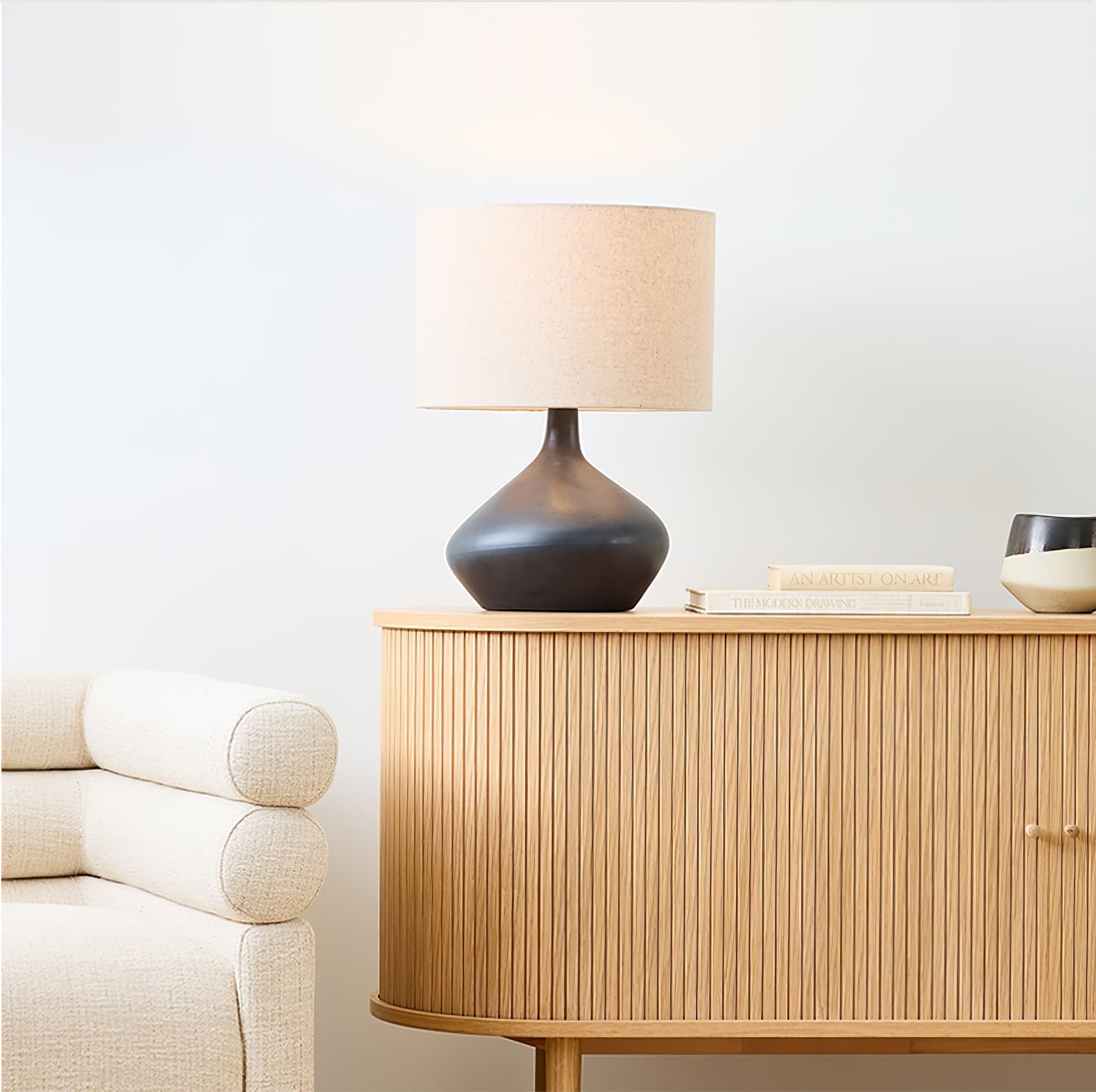 lumea-artisan-ceramic-table-lamp-anzaz-Black & Beige-4