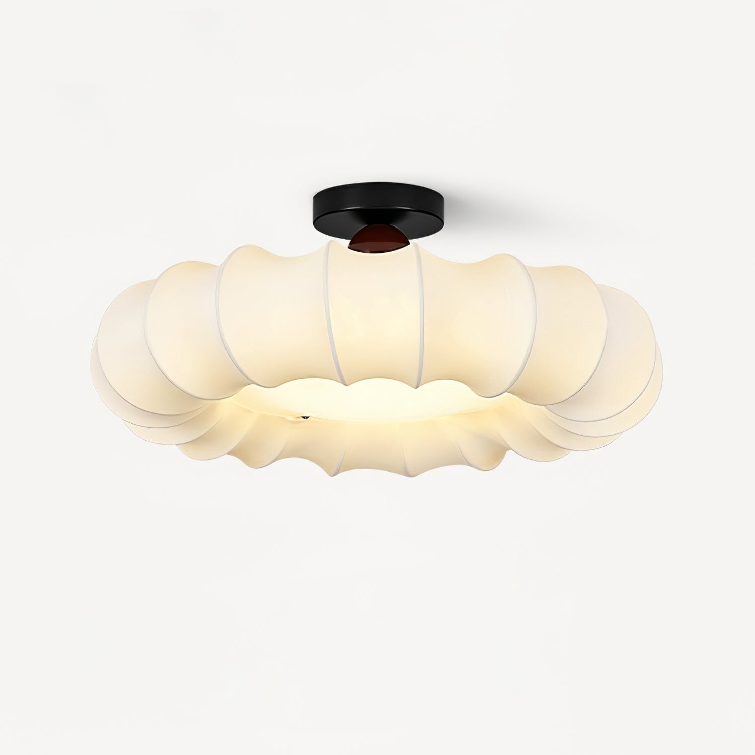 cloudelle-ceiling-light-anzaz-Walnut Wood & White-1