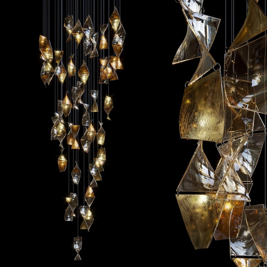 Custom Hanging Lighting Installation (DEPRIMO: LC0152)