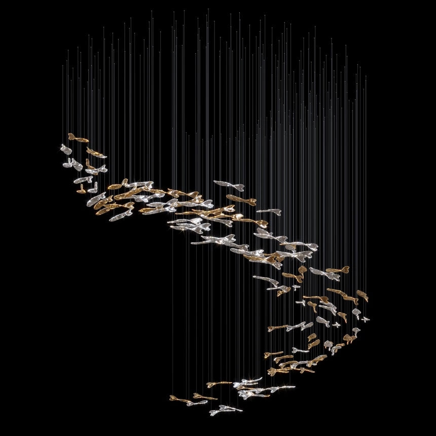 Custom Hanging Lighting Installation (DEPRIMO: LC0131)