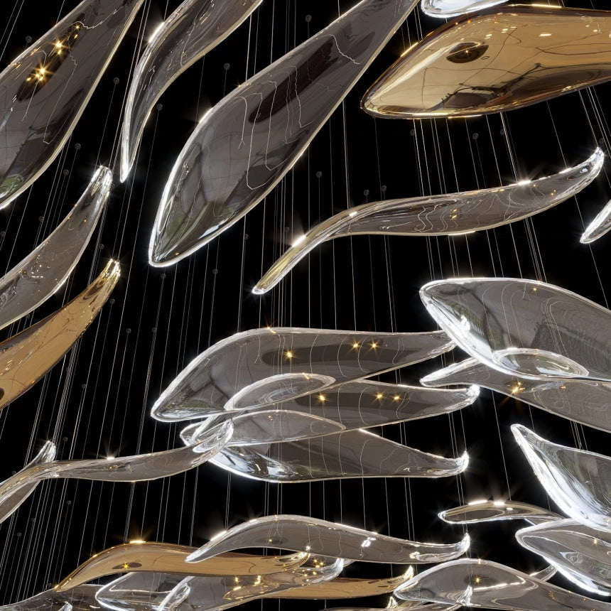 Custom Hanging Lighting Installation (DEPRIMO: LC0136)