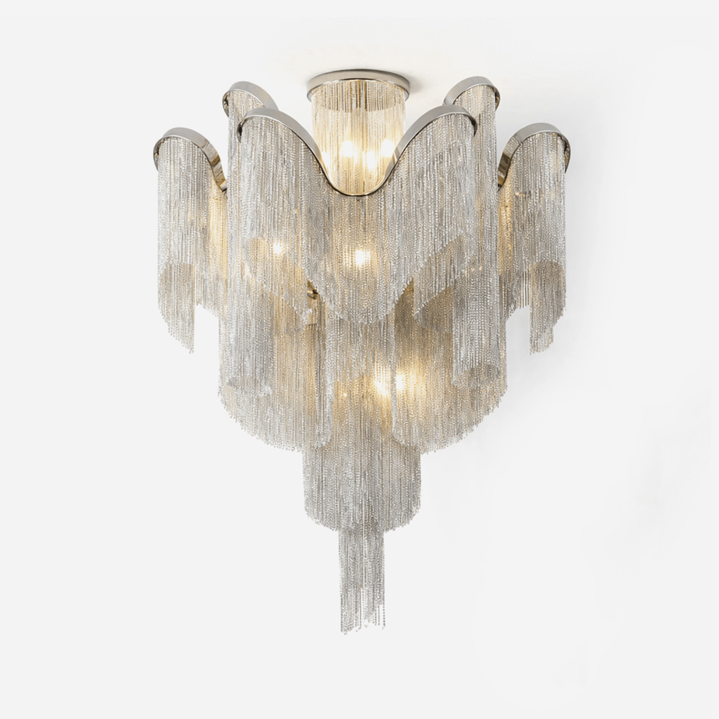 luminous-cascade-chain-ceiling-light-anzaz-Silver Chain-1