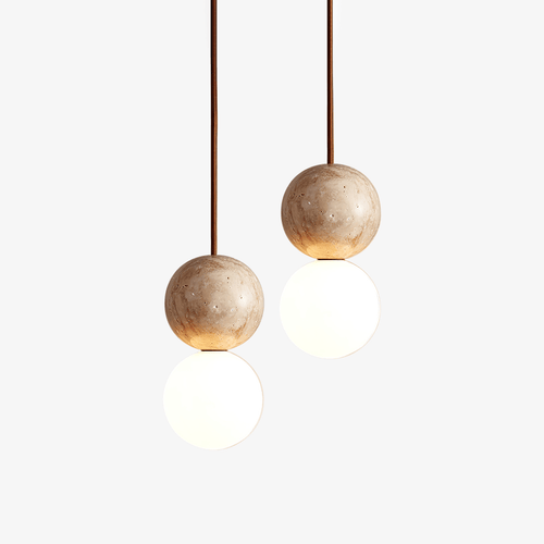 camille-travertine-pendant-light-anzaz-Yellow Travertine & White-1