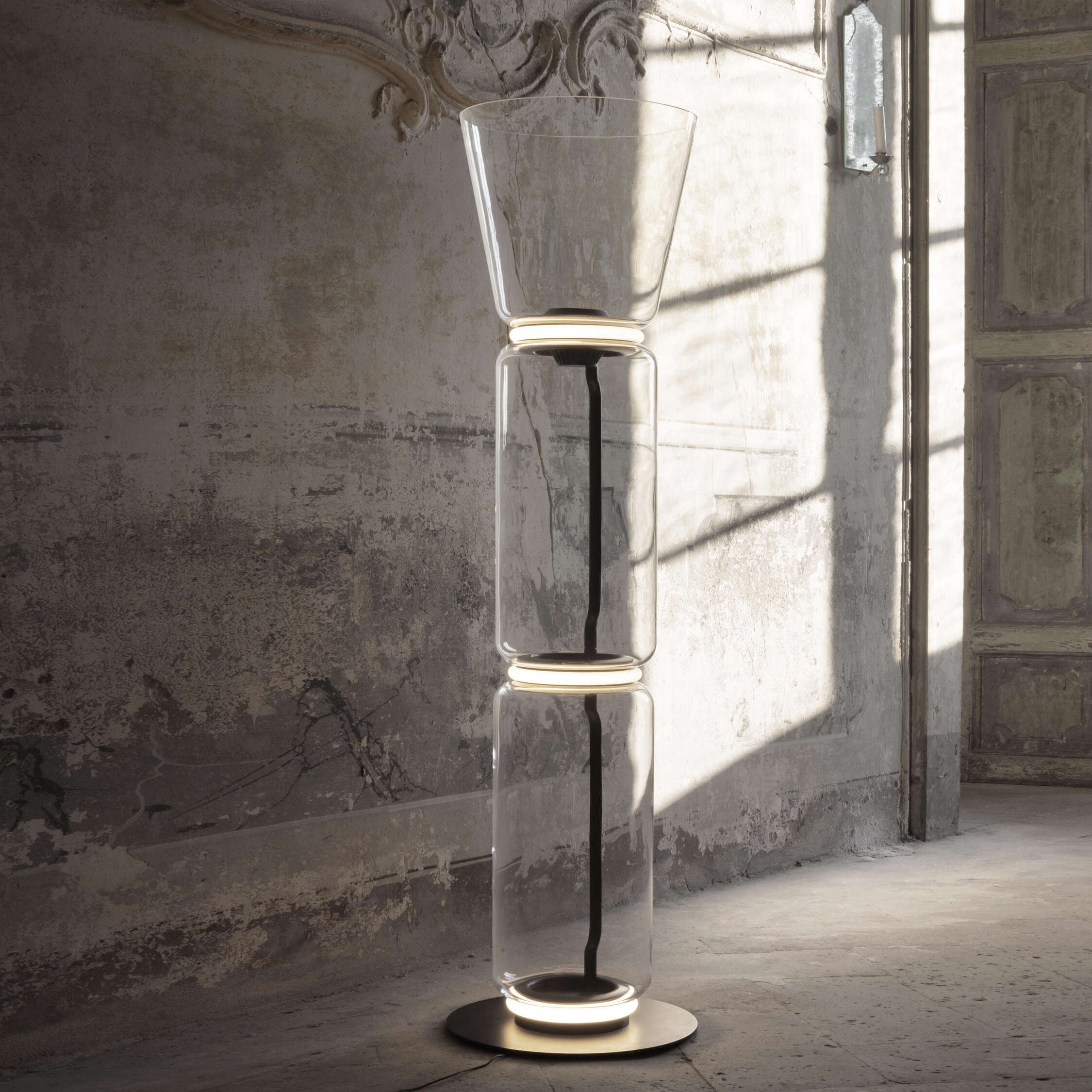 bamboo-glass-floor-lamp-anzaz-Clear+Black & Neutral Light-86