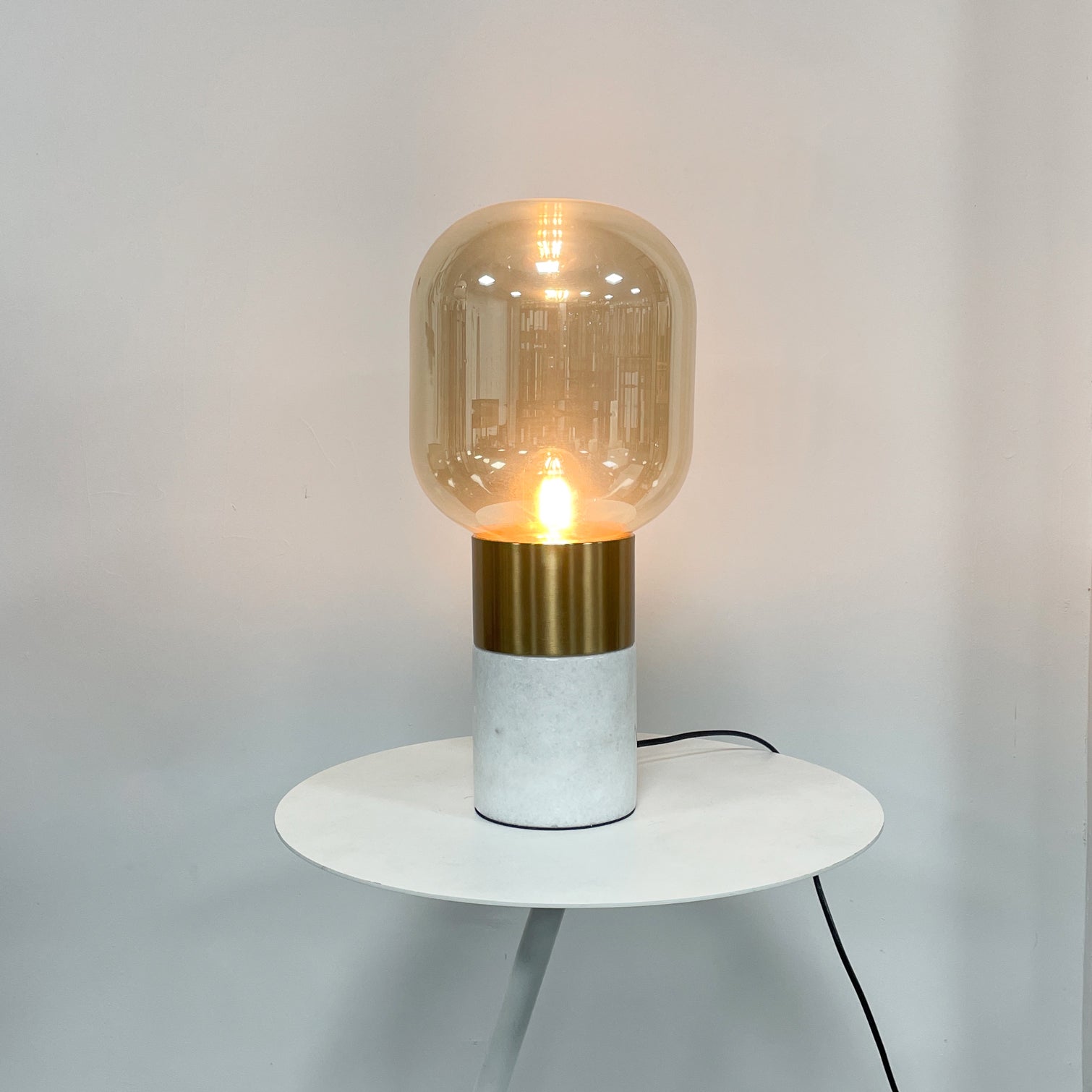 storm-marble-table-lamp-anzaz-White Marble & Cognac-2