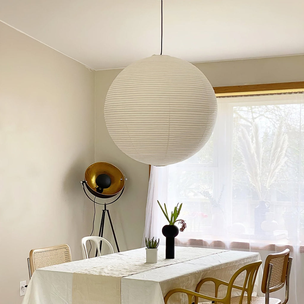 washi-paper-round-series-pendant-lamp-anzaz-White-7