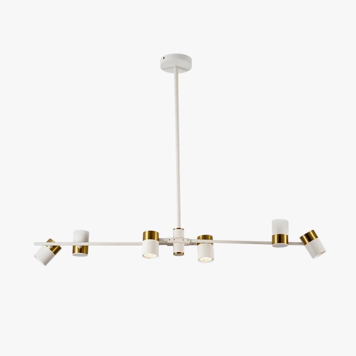 Lampă cu 2 spițe și lamele