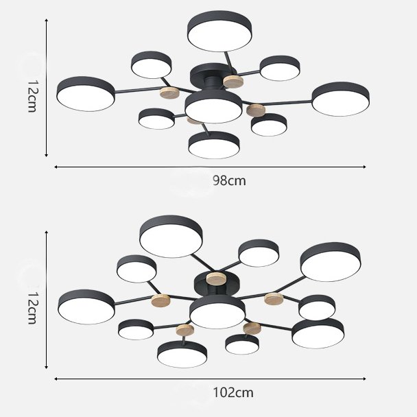 Lampă de tavan LED LED MIRRORS X