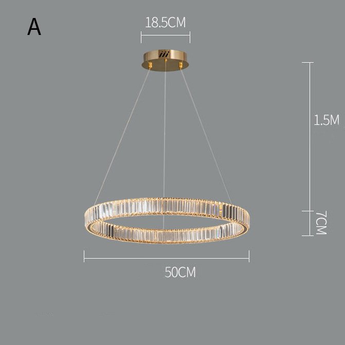 Candelabru inelar LED JEWELS pentru hol
