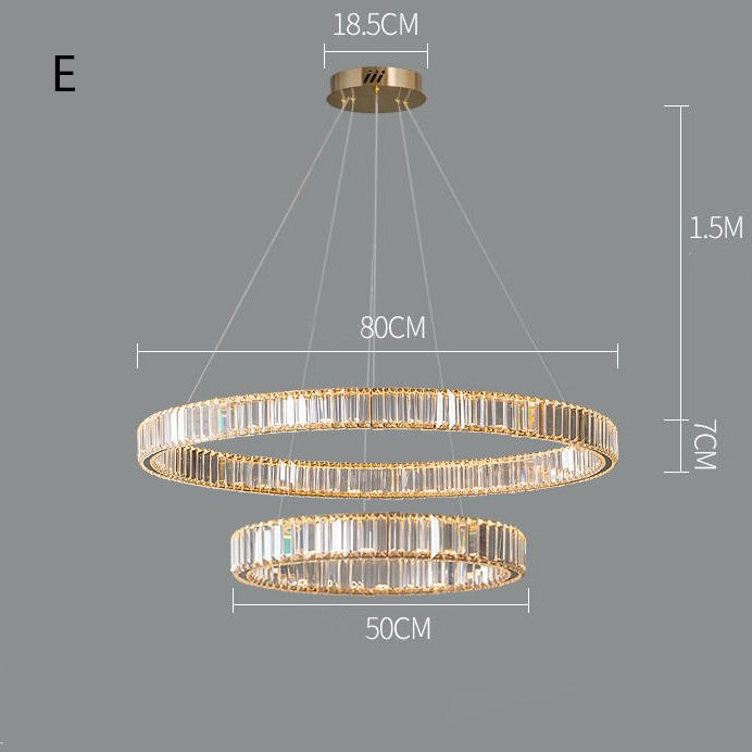 Candelabru inelar LED JEWELS pentru hol