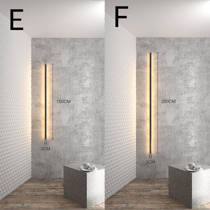 Aplica LINES ONE 120cm - lampă de perete de design