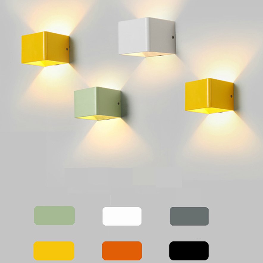 Aplică de perete BRICK COLOR 1 Verde - lampă de perete de design