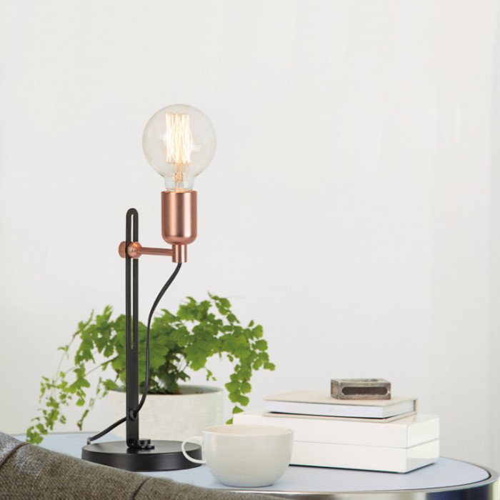 Lampă de masă decorativă cu clapă extensibilă