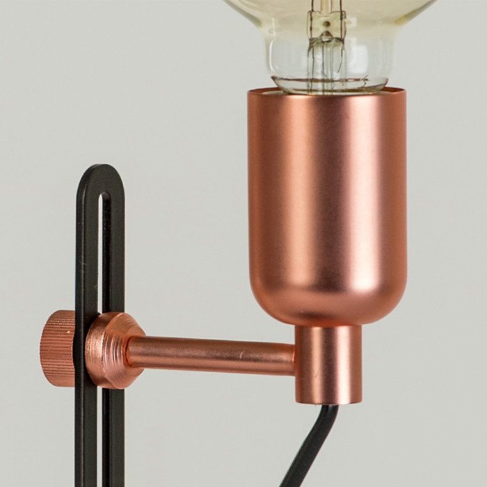 Lampă de masă decorativă cu clapă extensibilă