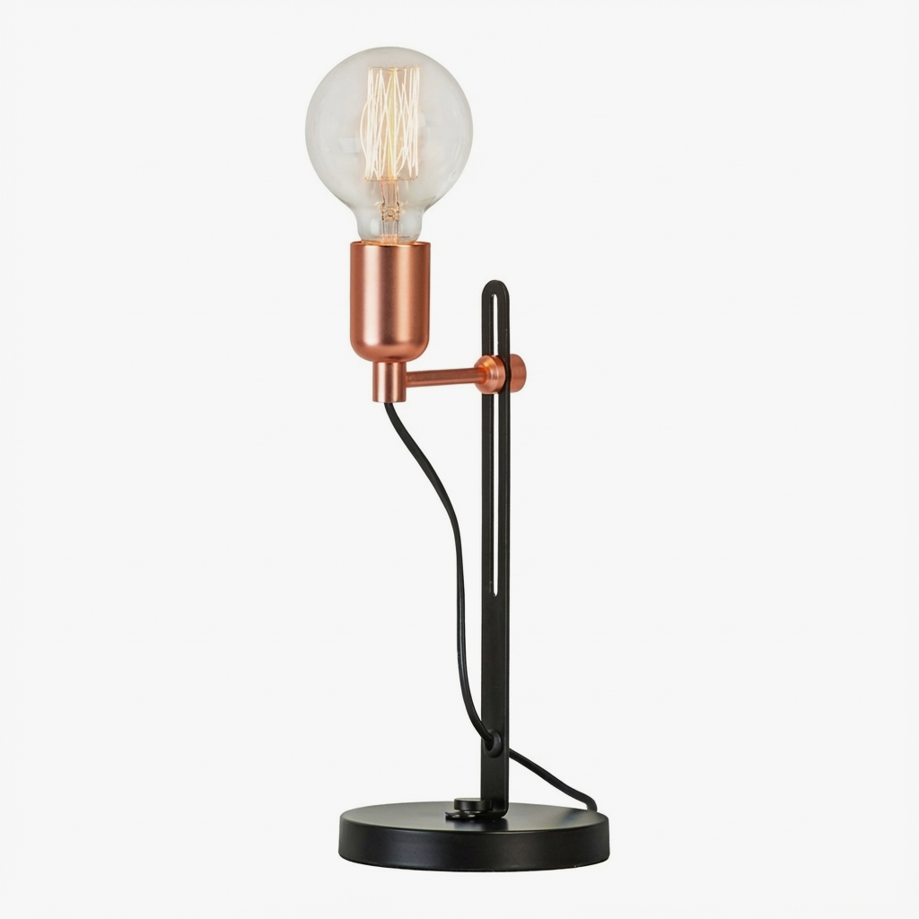 Lampă de masă decorativă cu clapă extensibilă