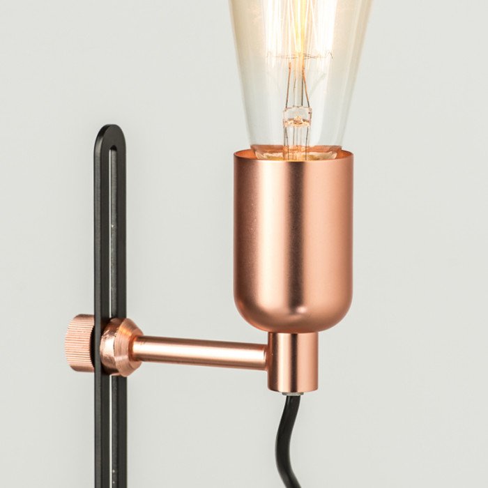 Lampă de masă decorativă cu clapă extensibilă