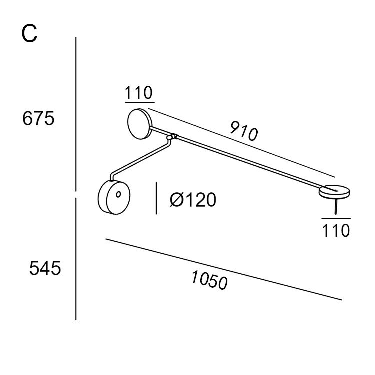 Aplică de perete GROK