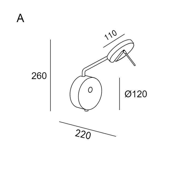 Aplică de perete GROK
