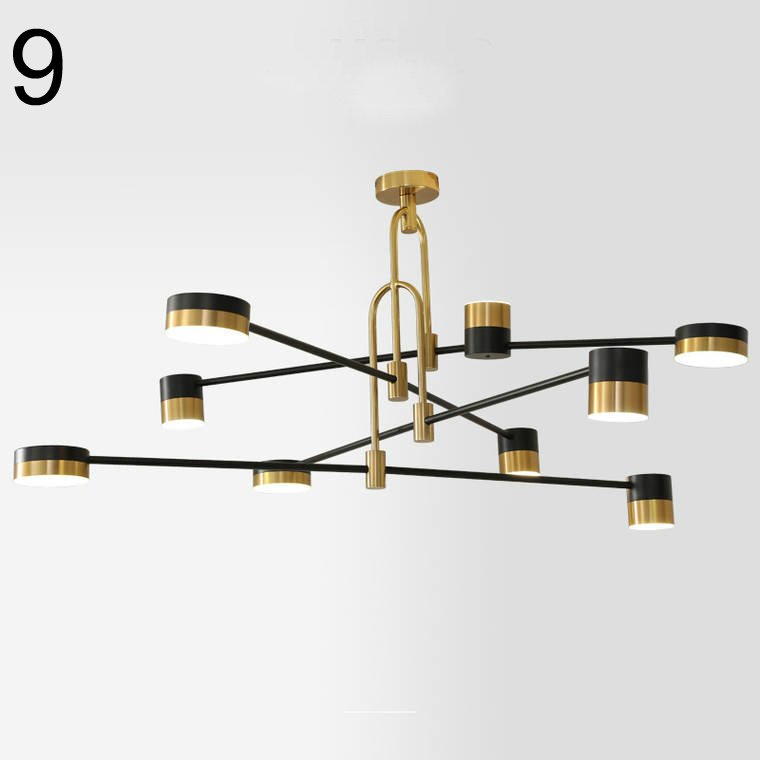 Lampă cu șipci LED HINGER pentru sufragerie