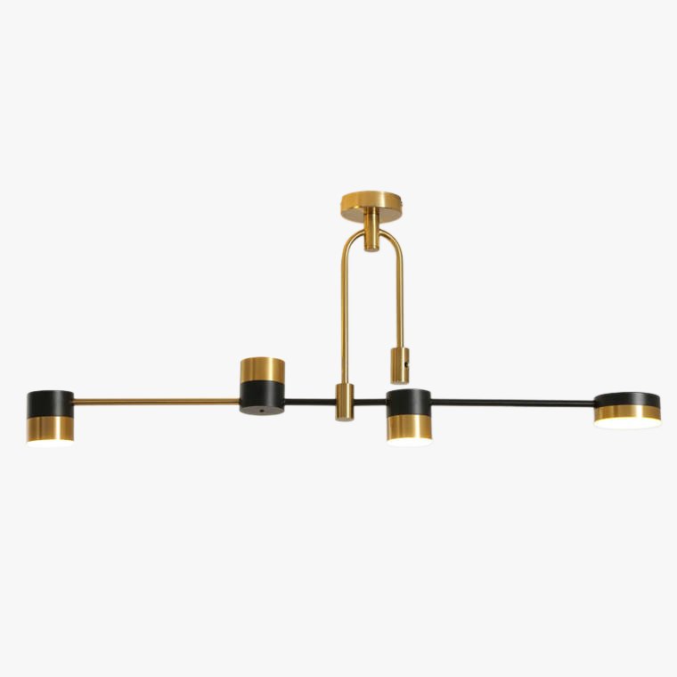 Lampă cu șipci LED HINGER pentru sufragerie