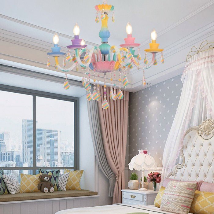 Candelabru Rainbow 2 pentru camera copiilor