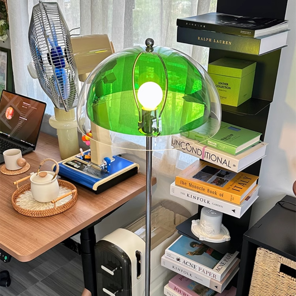 Lampă de podea Versailles Bloom maro