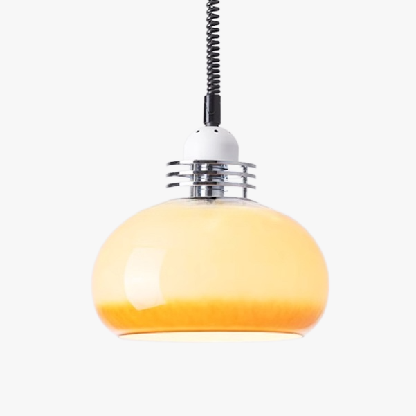 Lampă suspendată Luxe Arc Tip B Culoare Galben cremos