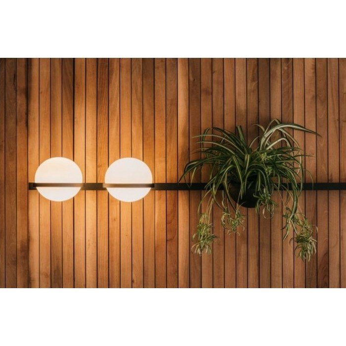 APLICE PALMA VIBI Aplică de perete F sferă + ghiveci 114 cm Aplică de perete - lampă de perete