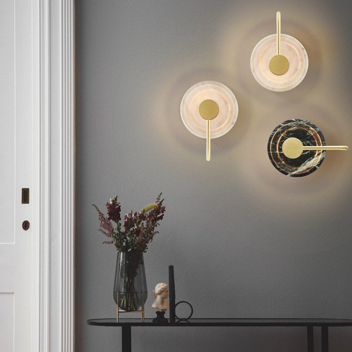 Aplică MALAGA - lampă de perete albă de design