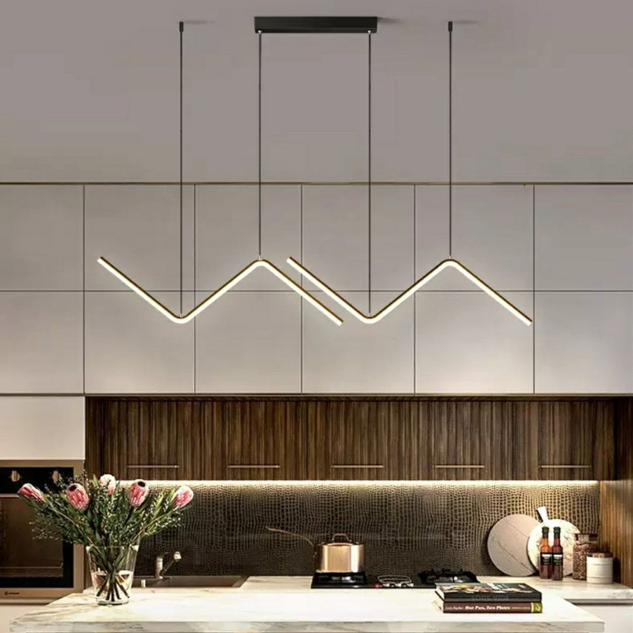 Lampă suspendată ZIGZAG 120cm