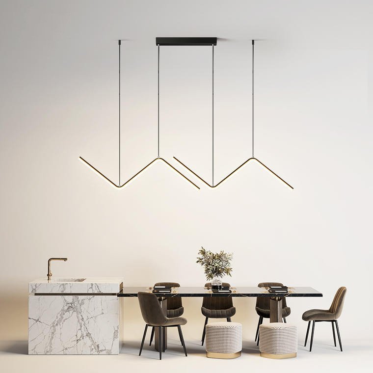 Lampă suspendată ZIGZAG 120cm