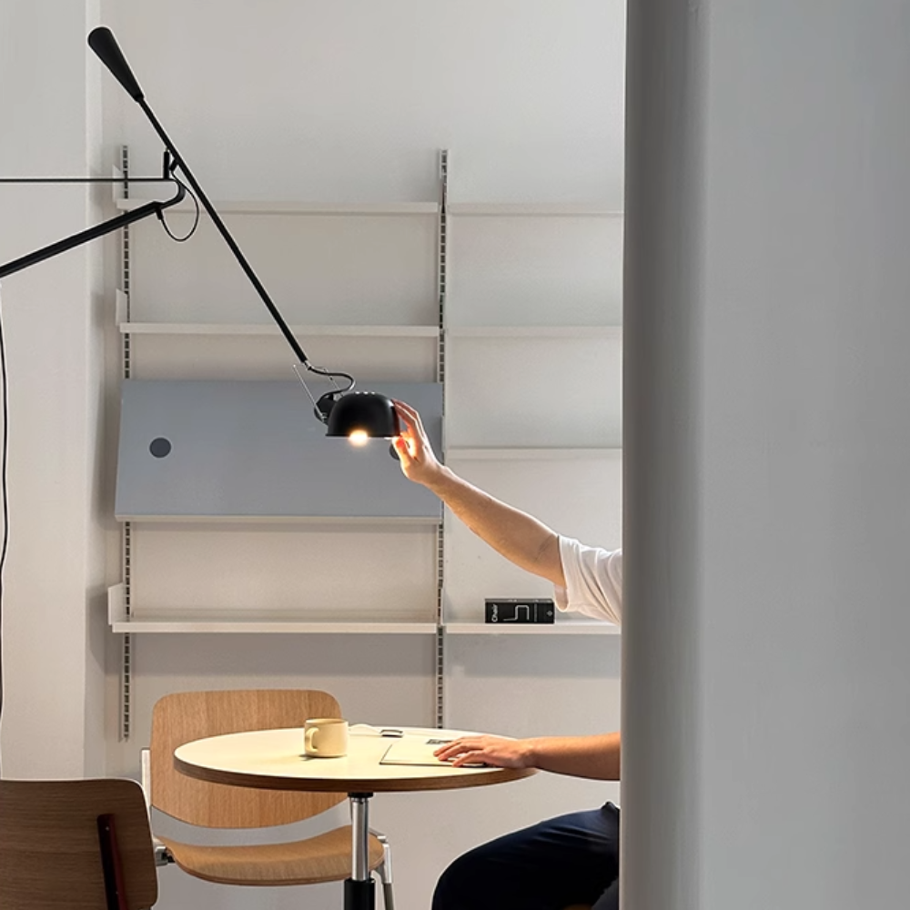 Lampă de perete mică neagră Glowcraft