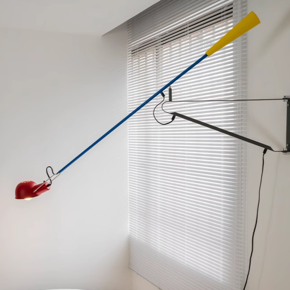 Lampă de perete mică neagră Glowcraft