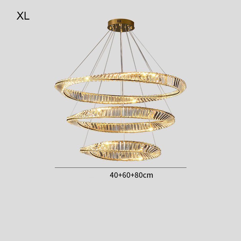 Candelabru KROWN cu 2 LED-uri pentru dormitor