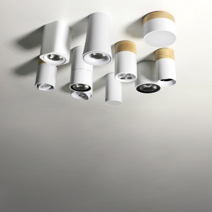 Lampă de tavan LED WOOD S