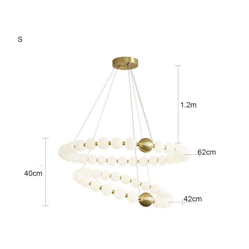 Lampă de dormitor LED ROSARIO D