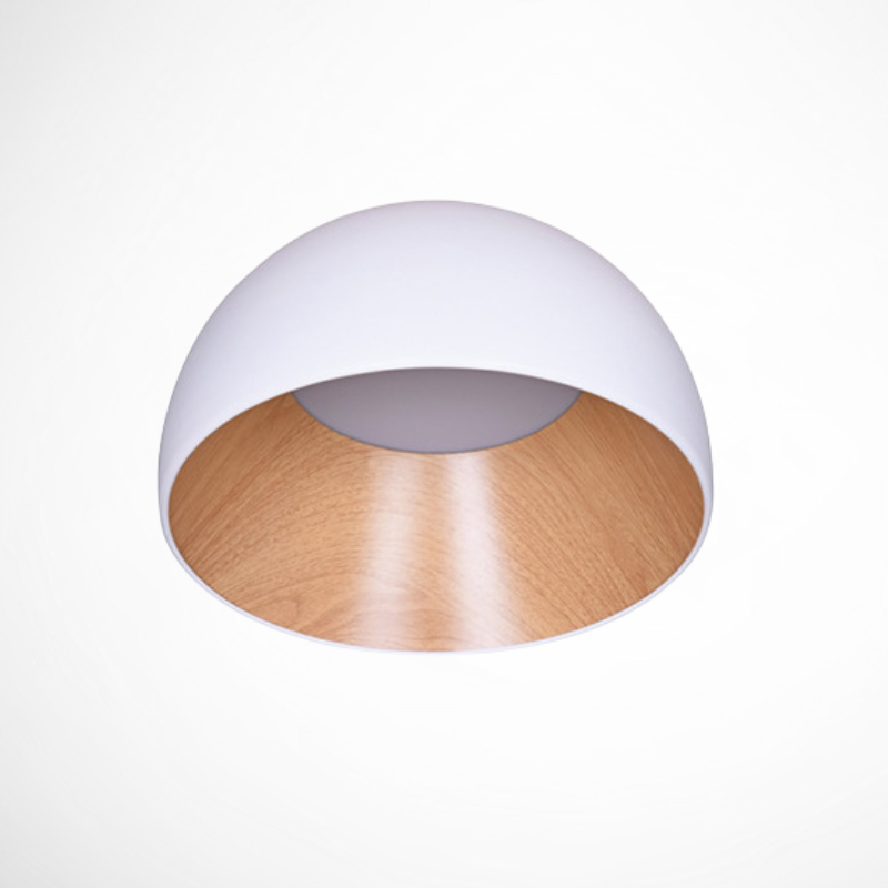 Lampă de tavan DISH albă A 35cm